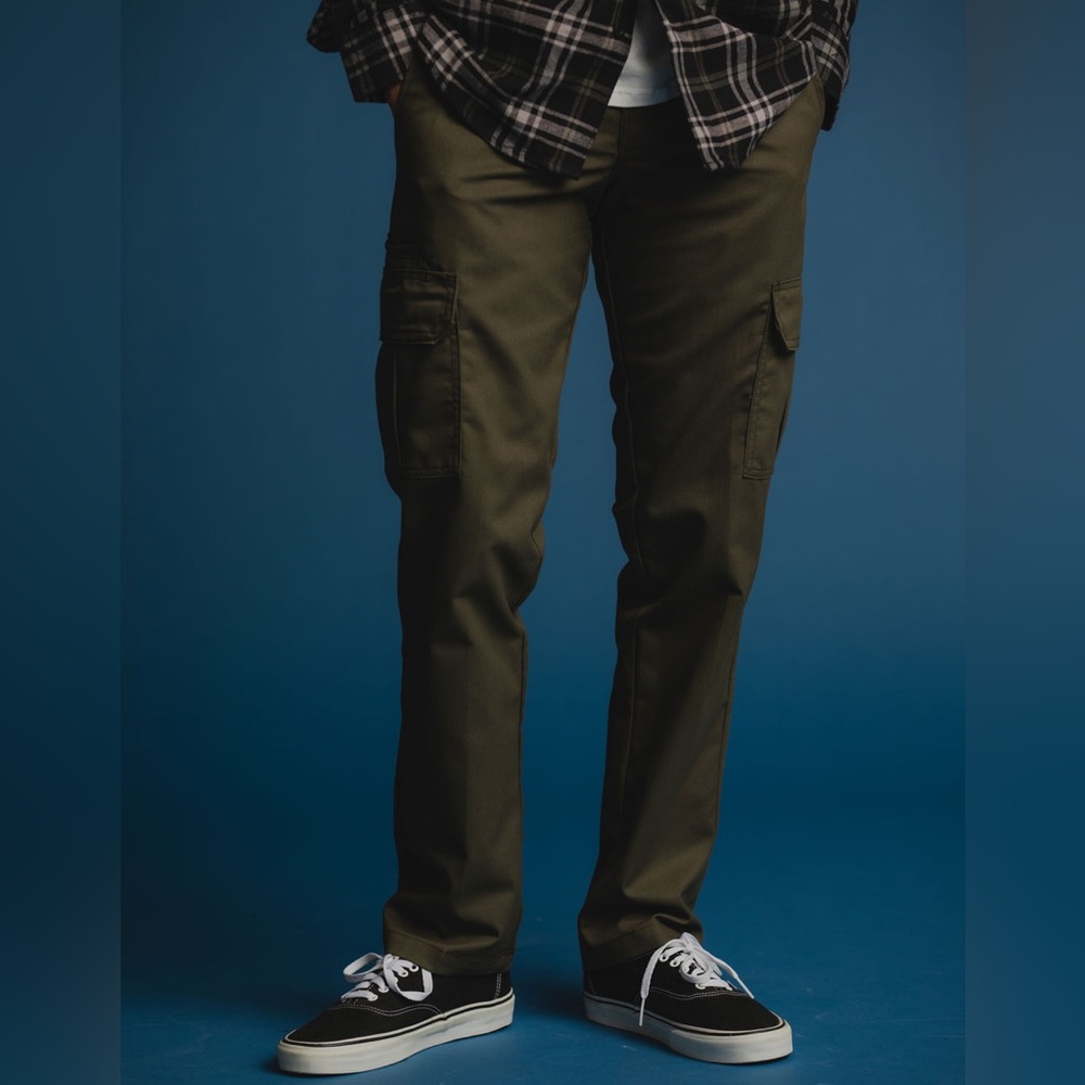 DICKIES Slim Straight Flex Mens Cargo Pants